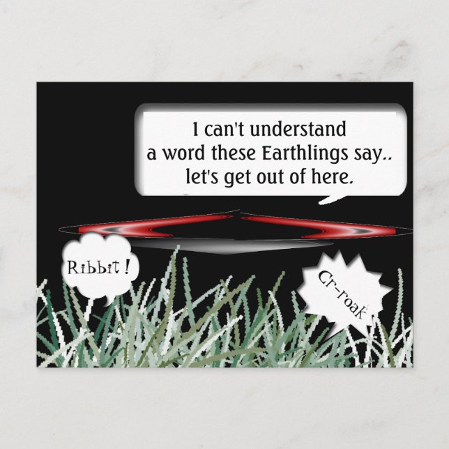 Cartão Postal Sem comunicação (Frente)