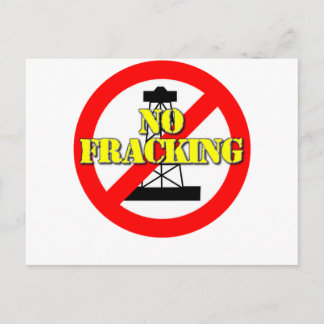 Cartão Postal Sem Fracking no Reino Unido 2