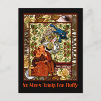 Cartão Postal Sem Mais Capturas Para Fluffy