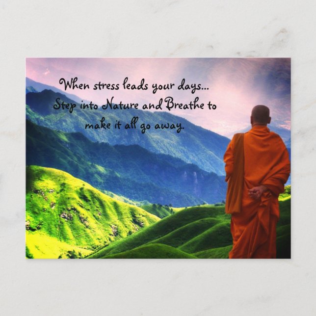 Cartão Postal Sem mais estresse (Frente)