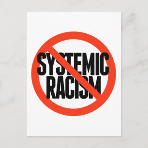 Cartão Postal Sem Racismo Sistêmico