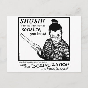 Cartão Postal Sem socialização!