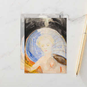 Cartão Postal Sem título, 1934 por Hilma af Klint