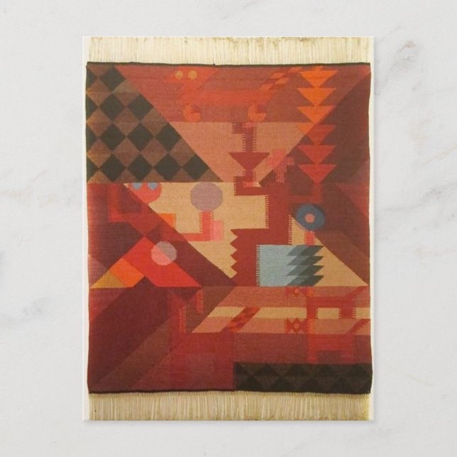 Cartão Postal Sem título por Sophie Taeuber-Arp (Frente)