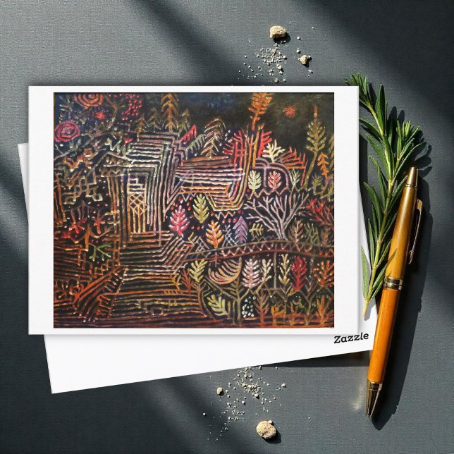 Cartão Postal Sem título (Reconstrução) por Paul Klee 1926 (Criador carregado)