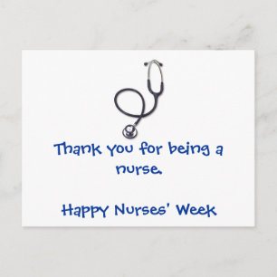 Cartão postal Semana das Enfermeiras
