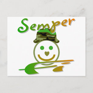 Cartão Postal Semper Fi