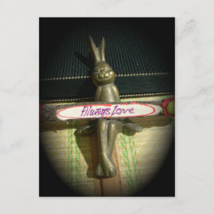 Cartão Postal Sempre Ama Hakuna Matata Cute Rabbit style.png