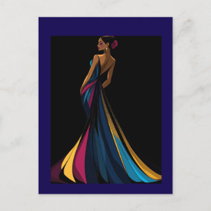 CARTÃO POSTAL SEMPRE ELEGANTE #6