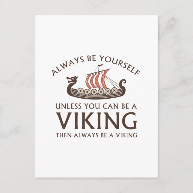 Cartão Postal Sempre Seja Você Mesmo (Frente)