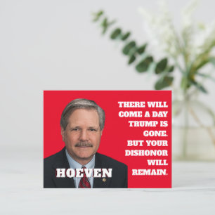 Cartão Postal Senador John Hoeven