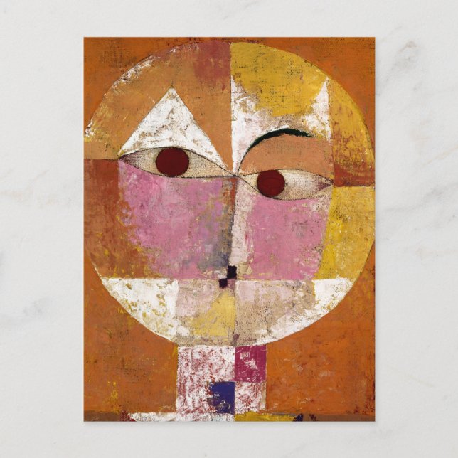 Cartão Postal Senecio (Baldgreis) (1922) apresentada por Paul Kl (Frente)