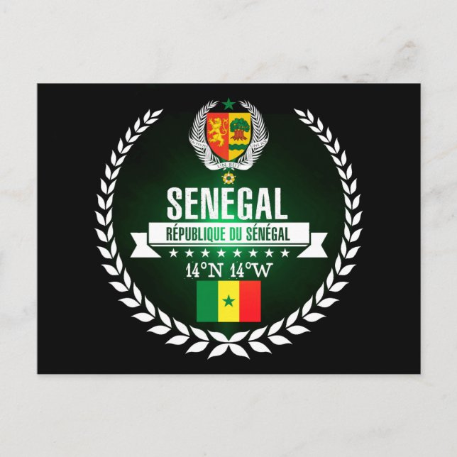 Cartão Postal Senegal (Frente)