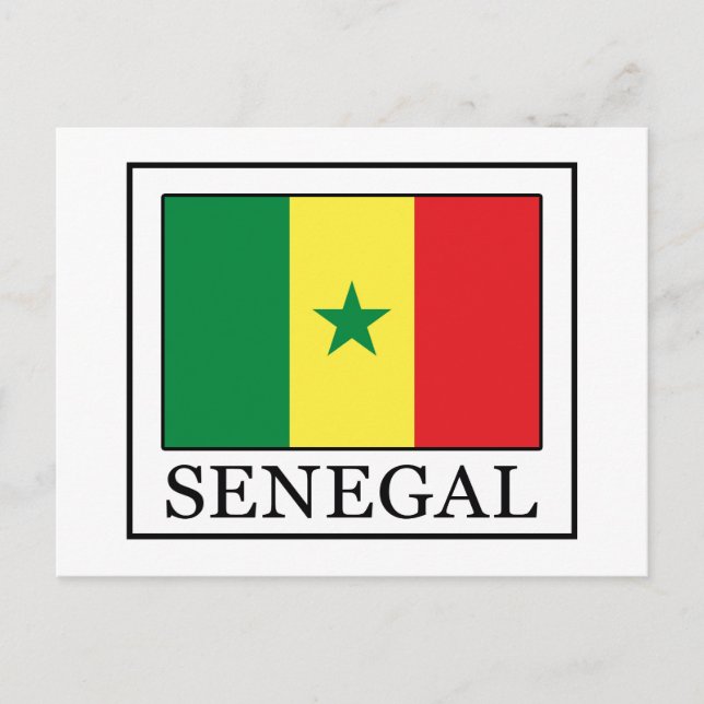 Cartão Postal Senegal (Frente)