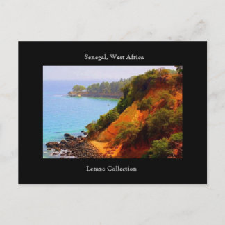 Cartão Postal Senegal, África Ocidental — Vista Oceânica