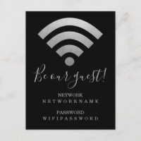 Senha Wifi e Rede Personalizada