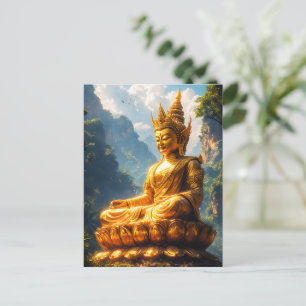 Cartão Postal Senhor Buda da Terra Dourada