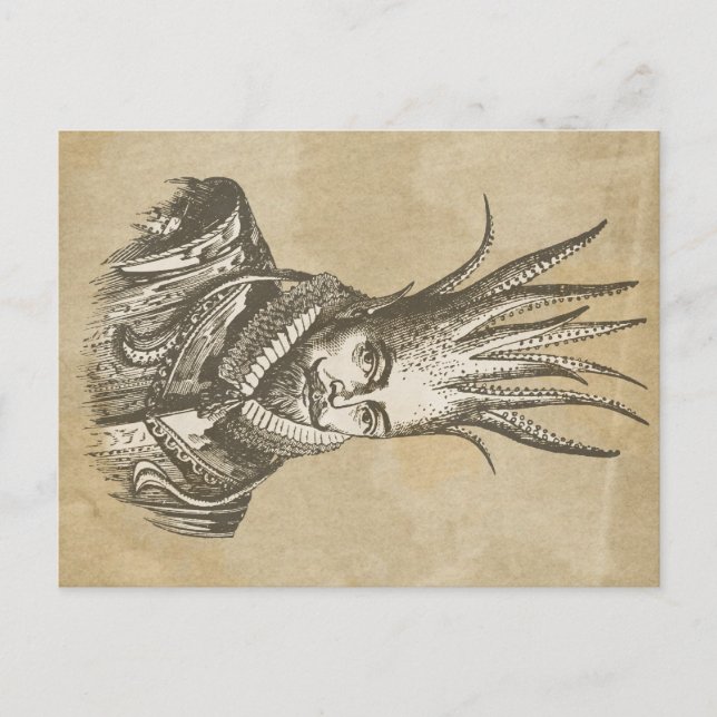 Cartão Postal "Senhor das profundezas" (Frente)