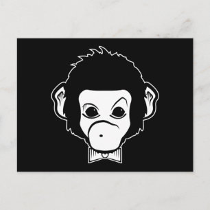 Cartão Postal senhor macaco