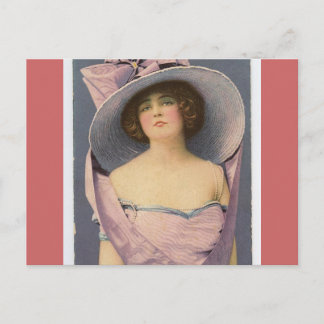 Cartão Postal senhora fada