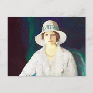 Cartão Postal Senhora por George Wesley Bellows