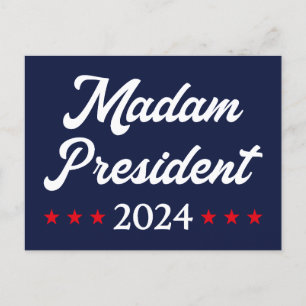 Cartão Postal Senhora Presidente 2024 I - Kamala Harris