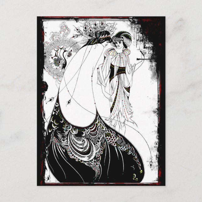 Cartão Postal Senhoras em vestidos de Rico (Frente)