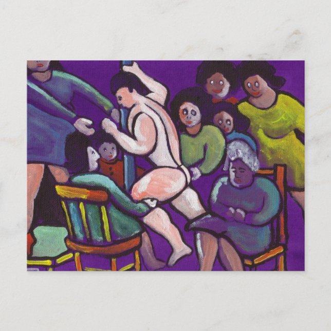CARTÃO POSTAL SENHORAS NOITE (Frente)