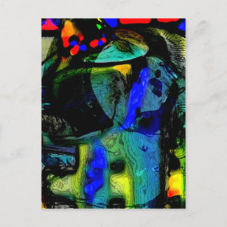 Cartão Postal Senhorita pequena chagally