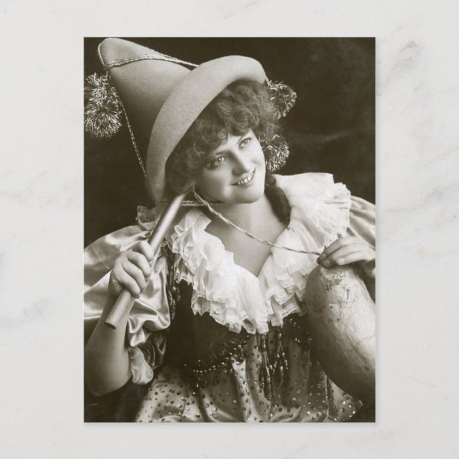 Cartão Postal Senhrita Marie Studholme como Lady Madcap 1905 (Frente)