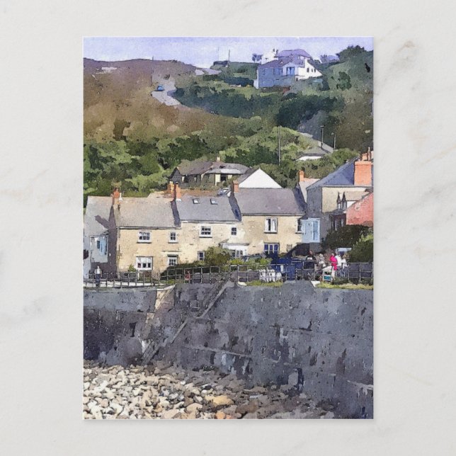 Cartão Postal Sennen, Cornwall, Inglaterra (Frente)