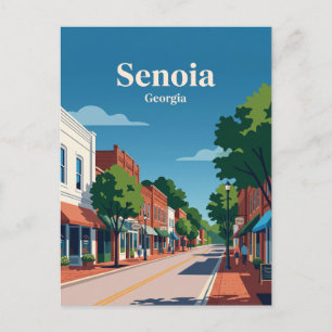Cartão Postal Senoia Geórgia