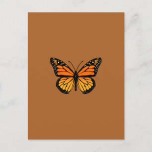 Cartão Postal Sensação de Borboleta Monarch