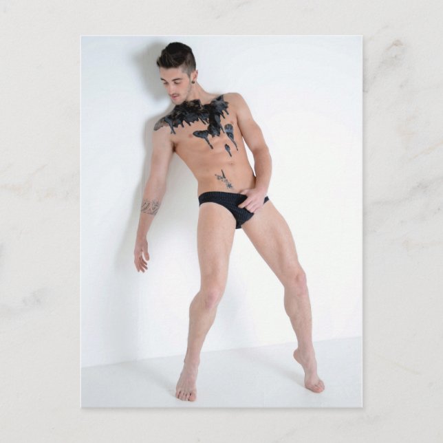 Cartão Postal Sensualidade Masculina #3 (Frente)