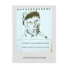 Sentido sua falta, humor de bloqueio, Van Gogh, cl