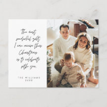 Sentimental, Feliz Natal, Foto da Família