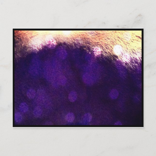 Cartão Postal Sentimento azul (Frente)