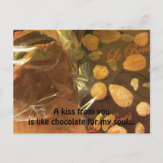 Cartão Postal Sentimentos de Chocolate