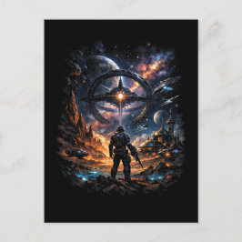 Cartão Postal Sentinel of the Star Gate