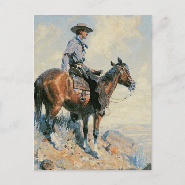 Cartão Postal Sentinela das planícies (Frente)