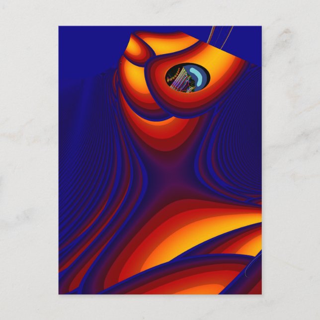 Cartão Postal Sentir-se bem e forte (Frente)