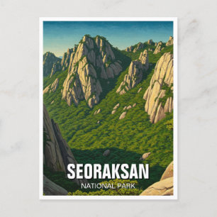 Cartão Postal Seoraksan National Park Coreia