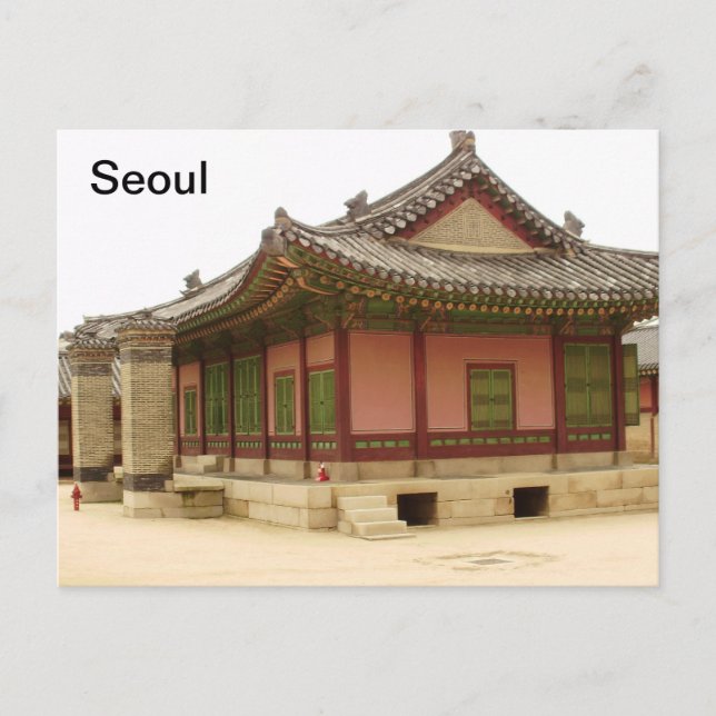Cartão Postal Seoul (Frente)