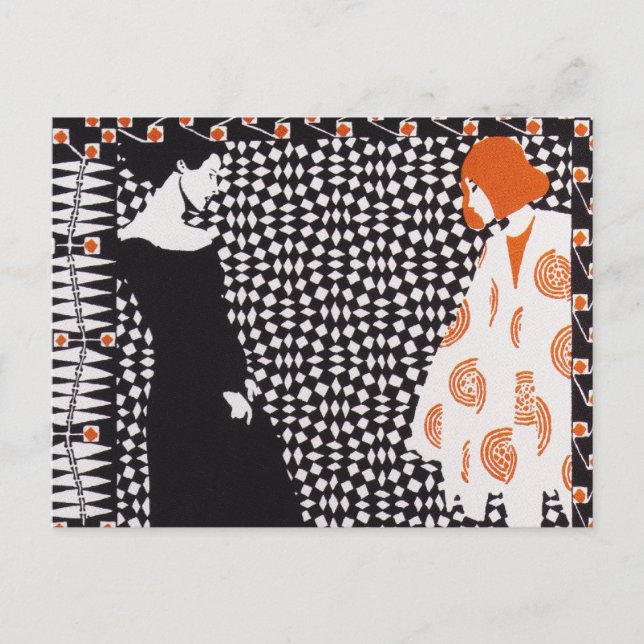 Cartão Postal Separação de Viena - Kolo Moser Vorfruhling (Frente)