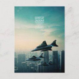 Cartão postal SEPECAT Jaguar