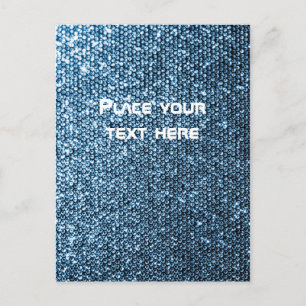 Cartão Postal Sequências prateadas