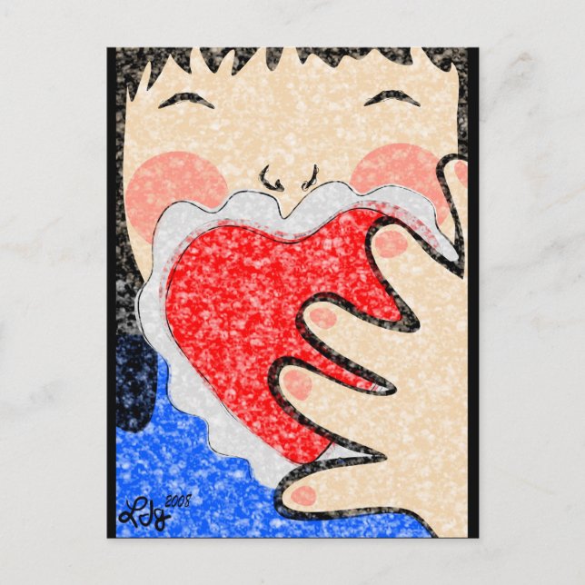 Cartão Postal Ser meu? (Frente)