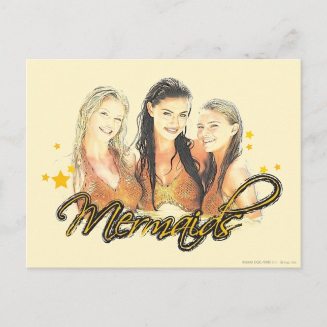 Cartão Postal Sereia (Frente)