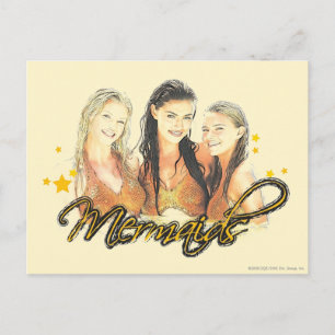 Cartão Postal Sereia
