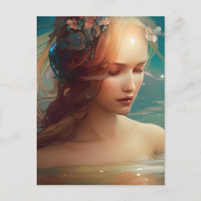Cartão Postal Sereia (Frente)